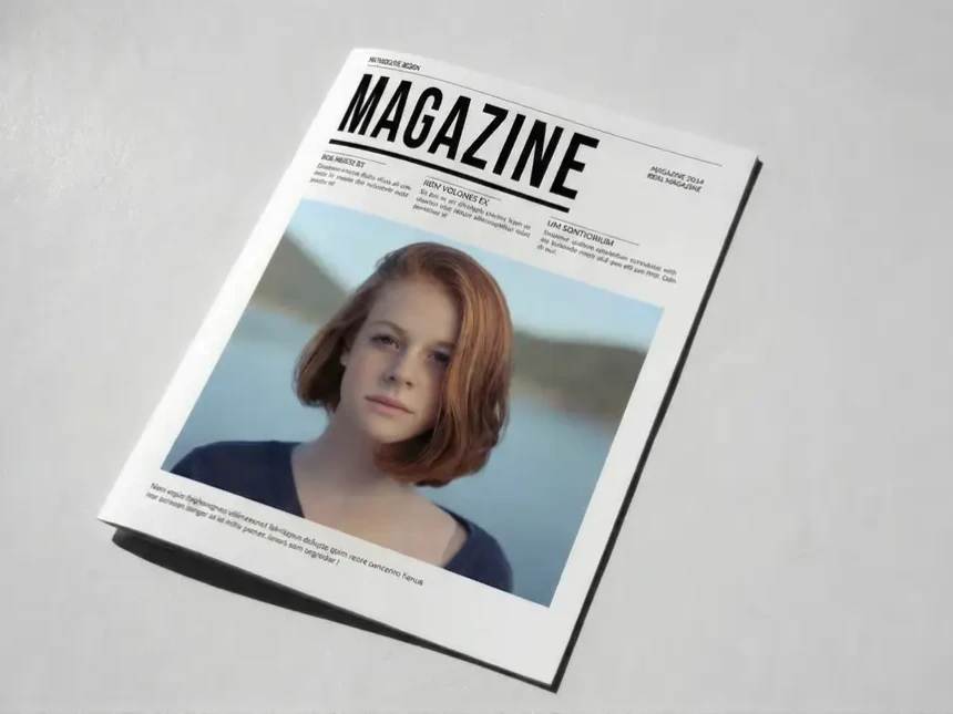 Mockup Magazine PSD — Téléchargement Gratuit – 31 pages + 3 couvertures