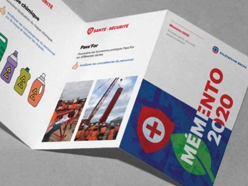 Mémento QHSE – Brochure 7 volets pour les équipes terrain BTP