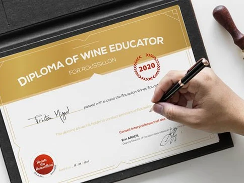 Conception de diplôme – Wine Educator