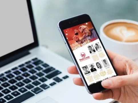 Carte de vœux digitale – Break Events 2020