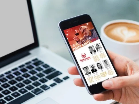 Carte de vœux digitale – Break Events 2020