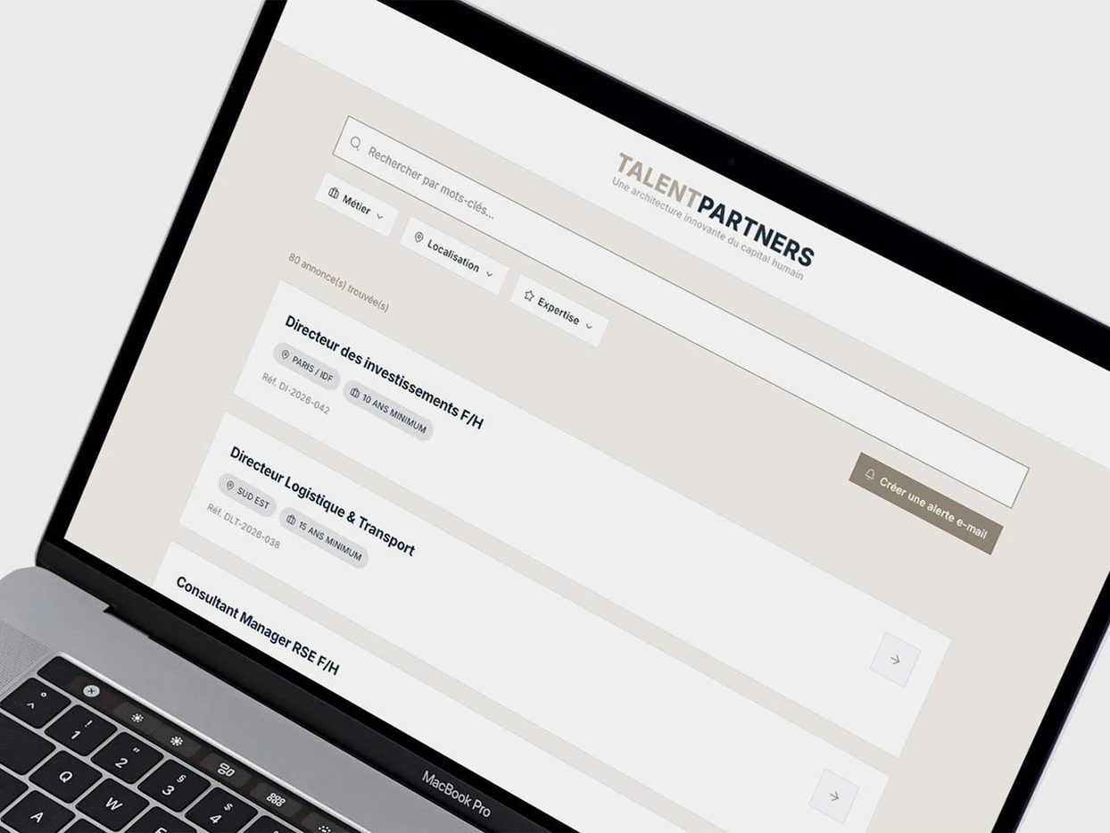 Design d’Interface pour Job Board Premium