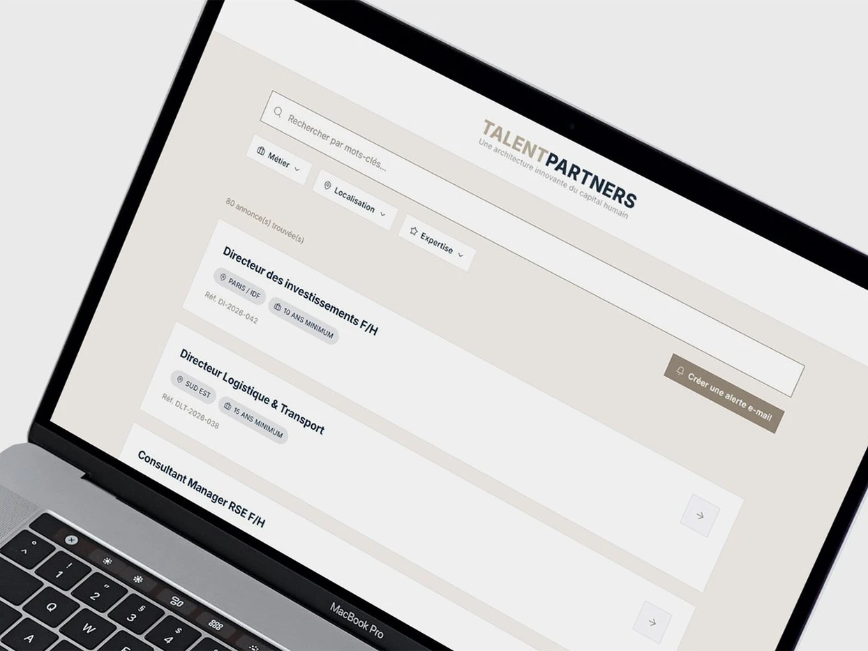 Design d’Interface pour Job Board Premium