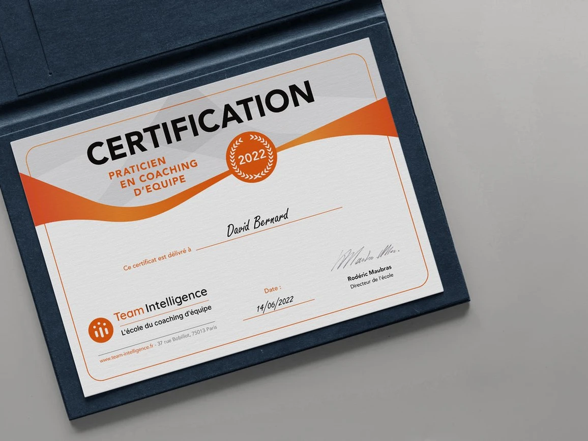 Diplôme praticien – Team Intelligence