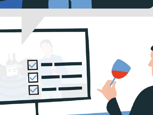 Tastywines-online.com – Web Design & Illustration