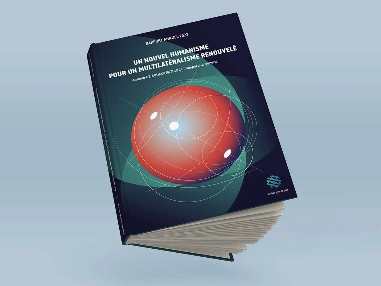 Couverture rapport annuel – Leaders pour la paix