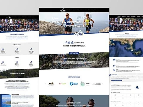 Triathlon Original de Porquerolles Site Web