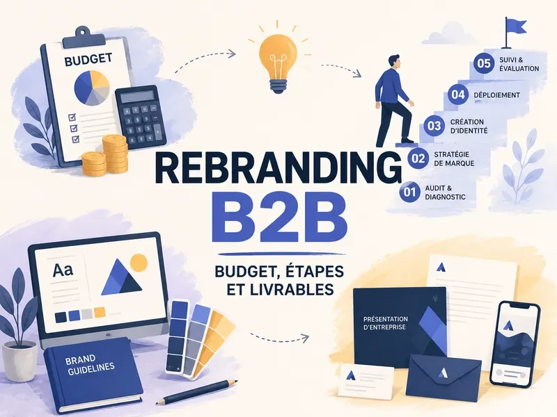 Rebranding B2B : Guide Complet, Étapes, Livrables & Budget