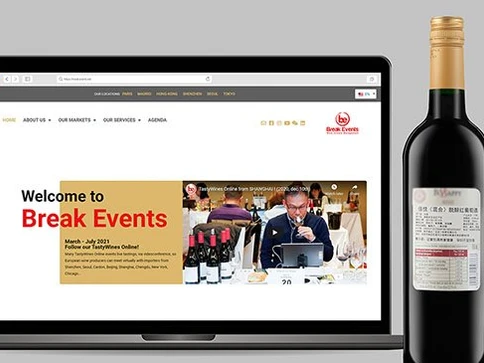 Conception de site web pour un organisateur d’événements professionnels