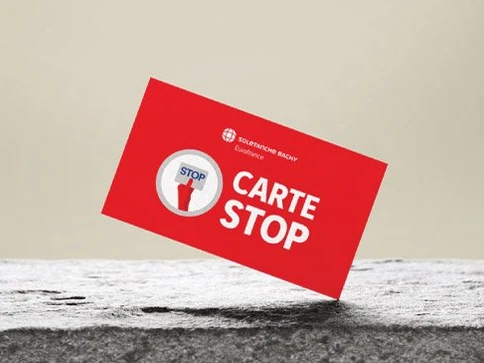 Carte STOP – Communication sécurité chantier