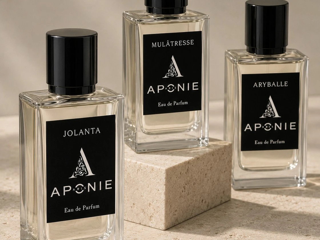 Aponie Paris — Design d’étiquettes de parfum