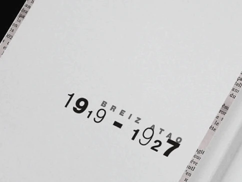 Design éditorial – Anthologie de Breiz Atao 1919–1939
