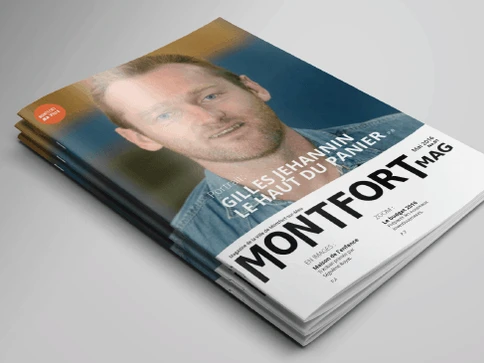 Design éditorial – Magazine municipal de Montfort-sur-Meu