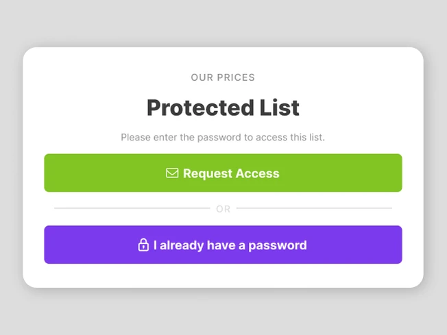 AD Pro Price Lists
