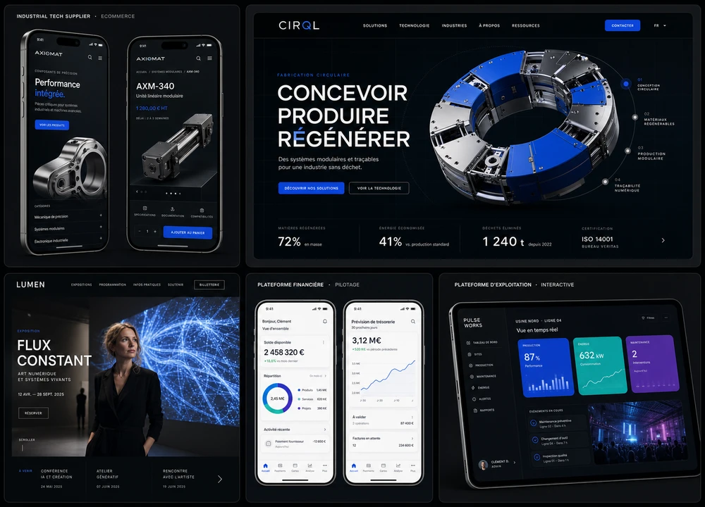 EthiFinance Sustainable Finance Web Design