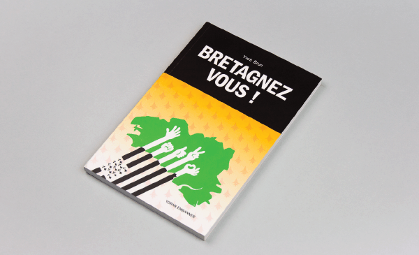 Layout and cover of the book Bretagnez-vous