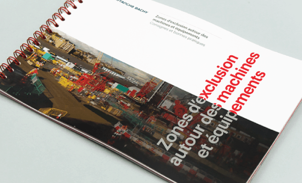 Brochure design for a French construction company