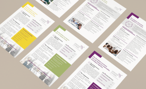 Design and production of a flyer for a customer in Paris