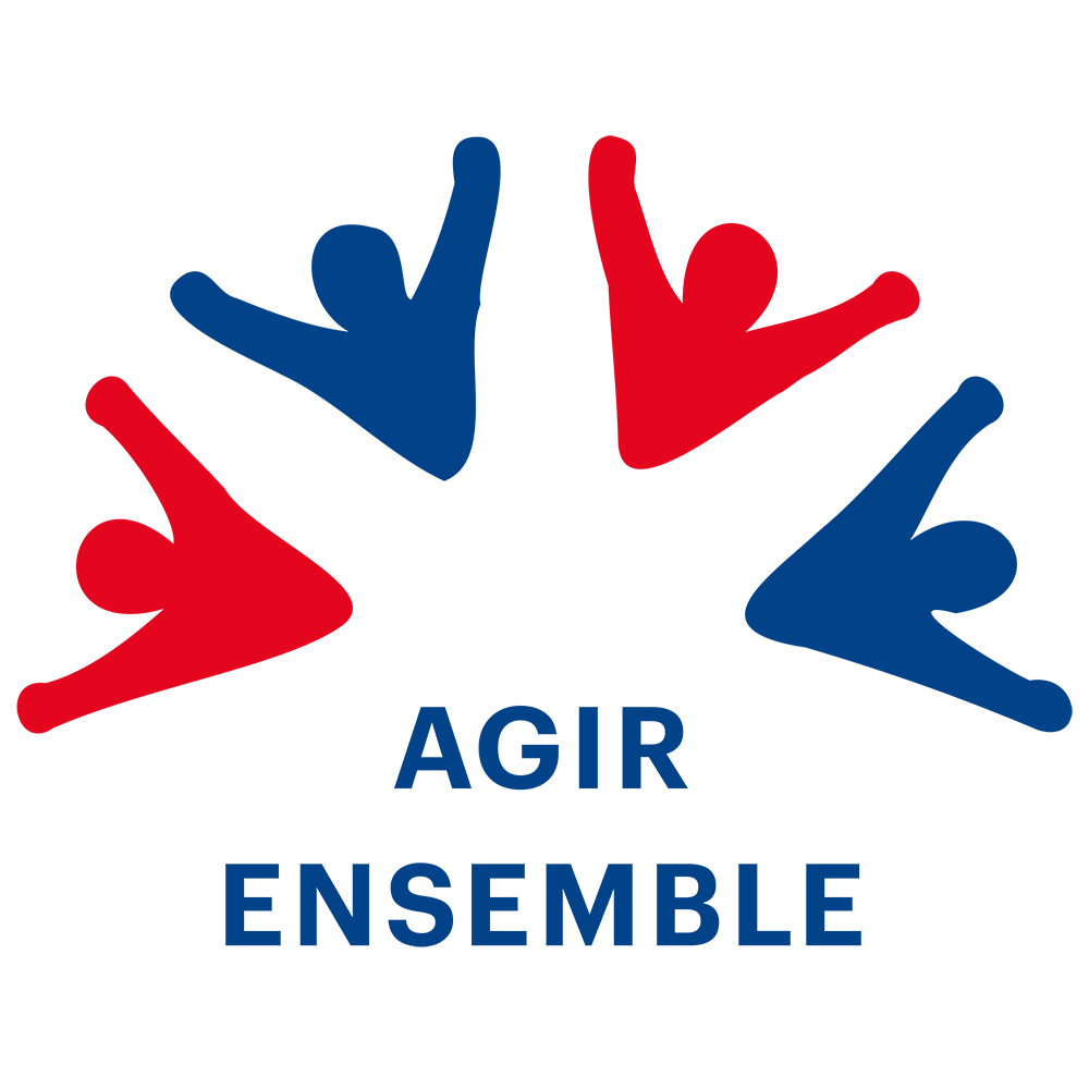 Dinamizm ve modernliği çağrıştıran soyut kırmızı ve mavi logo, grafik tasarım ve marka projeleri için mükemmel.
