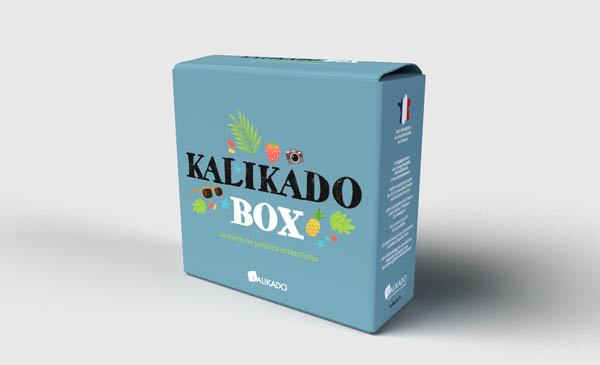 Graphisme d'une emballage - kalikado box.