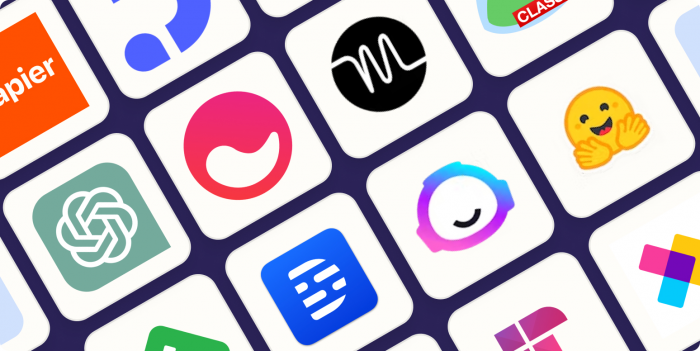 Icônes modernes et colorées d'applications, illustrant la diversité du design graphique pour le web et la communication visuelle.