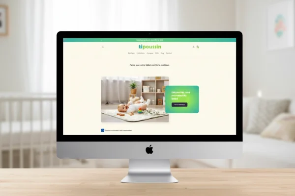 TiPoussin - Shopify E-commerce design and development