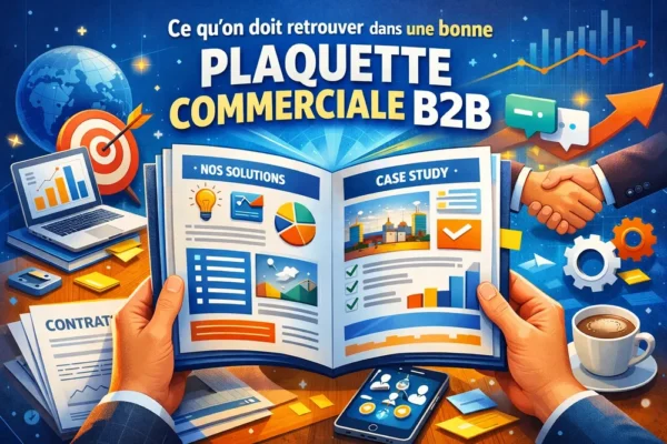 Plaquette commerciale B2B : ce qu&rsquo;elle doit absolument contenir