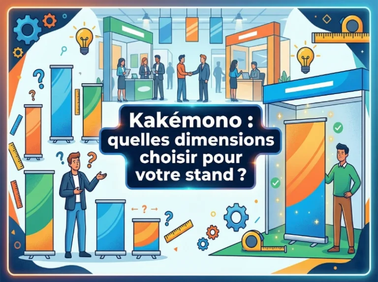 kakemono quelles dimensions choisir