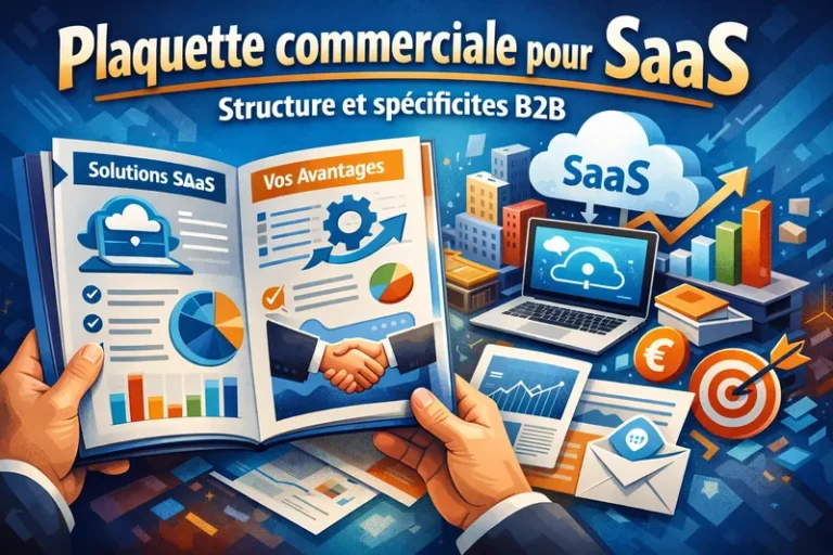 Sales brochure for SaaS
