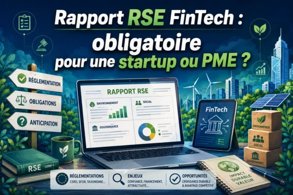 Rapport RSE FinTech : obligatoire pour une startup ou PME ?