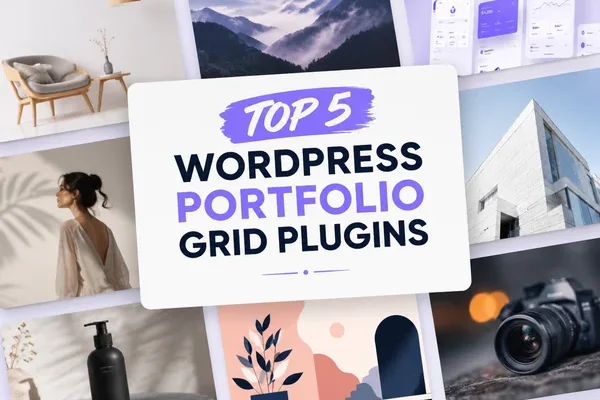 Top 5 plugins de grille portfolio WordPress